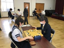祝 優勝 第42回全国高等学校囲碁選手権大会山梨県大会　囲碁・将棋部