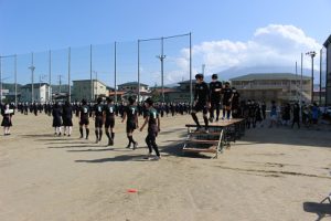 令和3年度山梨県高等学校総合体育大会壮行会が行われました