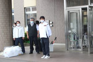 令和3年度第1回通学時マナーアップ運動が行われました