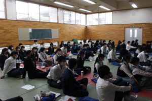 令和3年度 3学年普通科進路学習会分科会が行われました