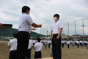 令和３年度納め式(6月)を行いました