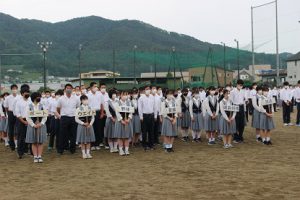 令和3年度 全国大会出場部・野球部壮行会を行いました