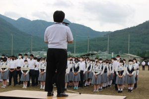令和3年度 全国大会出場部・野球部壮行会を行いました