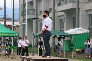 令和3年度 全国大会出場部・野球部壮行会を行いました