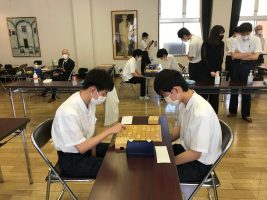 令和３年度 山梨県高等学校将棋専門部夏季大会（竜王戦）が行われました
