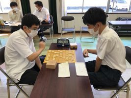 令和３年度 山梨県高等学校将棋専門部夏季大会（竜王戦）が行われました