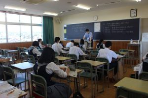 令和3年8月30日(月)分散登校が始まりました