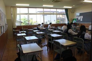 令和3年8月30日(月)分散登校が始まりました