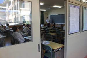 令和3年8月30日(月)分散登校が始まりました