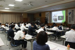 令和3年度山梨県立吉田高等学校 粟井英朗環境財団 助成事業 理数科「課題研究」発表会が開催されました