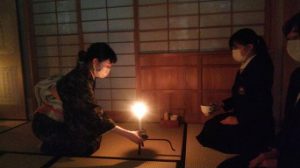 茶道部 夕ざり茶会研修会が開催されました