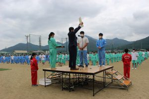令和3年度納め式を行いました