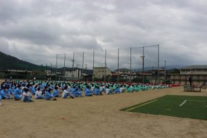 令和3年度 前期末集会を行いました