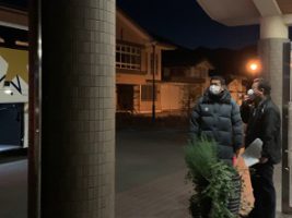 修学旅行1日目が始まりました