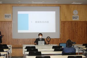 令和3年度後期生徒総会が行われました