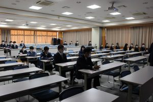 令和3年度後期生徒総会が行われました
