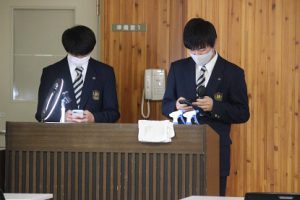 令和3年度後期生徒総会が行われました