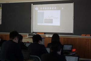 令和3年度後期生徒総会が行われました