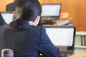 令和3年度後期生徒総会が行われました