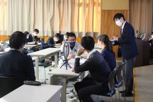 令和3年度後期生徒総会が行われました