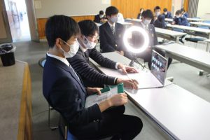 令和3年度後期生徒総会が行われました