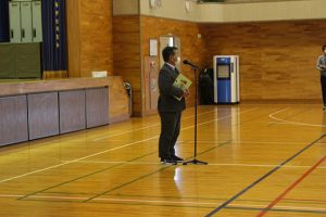 令和3年度 吉田高等学校 2学年修学旅行結団式が行われました