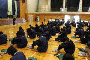 令和3年度 吉田高等学校 2学年修学旅行結団式が行われました