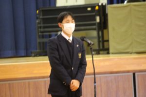 令和3年度 吉田高等学校 2学年修学旅行結団式が行われました