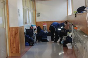 3年生 後期第1回試験2日目です