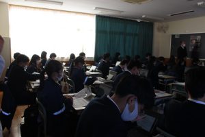 1学年総合的な探究の時間「富士山学Ⅰ」が行われました