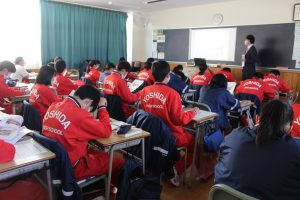 1学年総合的な探究の時間「富士山学Ⅰ」が行われました