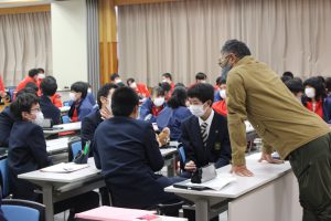 1学年総合的な探究の時間「富士山学Ⅰ」が行われました