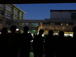 令和3年度クリスマスツリー点灯式が行われました