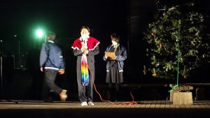 令和3年度クリスマスツリー点灯式が行われました