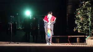 令和3年度クリスマスツリー点灯式が行われました
