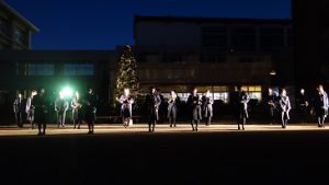 令和3年度クリスマスツリー点灯式が行われました