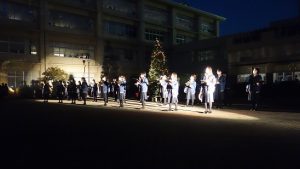 令和3年度クリスマスツリー点灯式が行われました