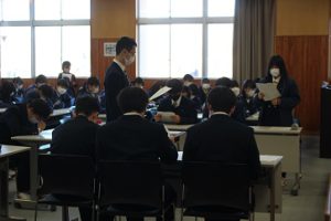 弁護士出前授業が行われました