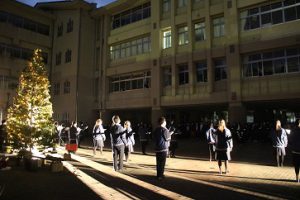 令和3年度クリスマスツリー点灯式が行われました
