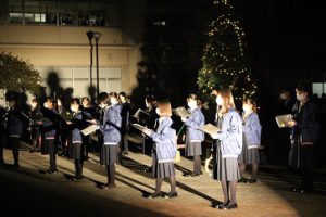 令和3年度クリスマスツリー点灯式が行われました