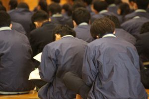 2年生対象の志望理由書書き方講座が行われました。