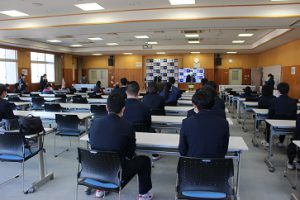 令和3年度納め式・休業前集会を行いました。