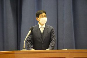 令和３年度表彰状授与式・記念品贈呈式・同窓会入会式が行われました。