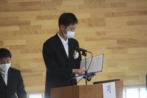 令和3年度 第72回山梨県立吉田高等学校卒業証書授与式が行われました