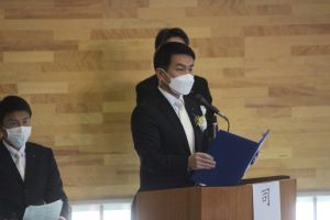 令和3年度 第72回山梨県立吉田高等学校卒業証書授与式が行われました