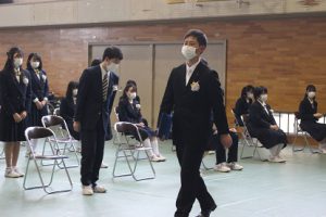 令和3年度 第72回山梨県立吉田高等学校卒業証書授与式が行われました