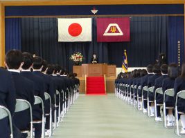 令和3年度 第72回山梨県立吉田高等学校卒業証書授与式が行われました