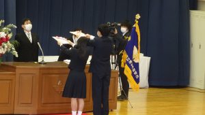 令和3年度 第72回山梨県立吉田高等学校卒業証書授与式が行われました