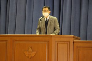 令和３年度後期終業式が行われました