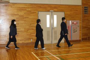 令和3年度退任式・離任式が行われました